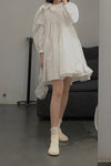 Shushutong round neck bowknot dress aw20dr05per334(PSST778)